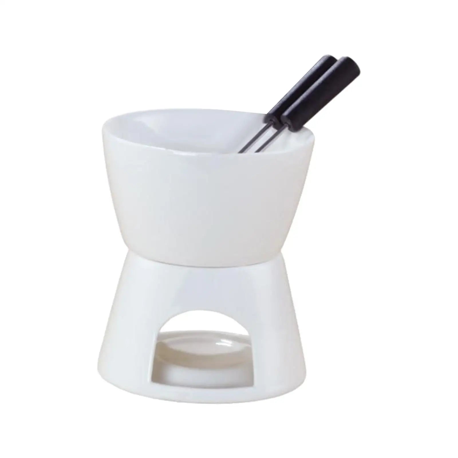 Chocolate Fondue Pot, Ceramic Hotpot, Chocolate Melter, Butter Warmer, Tea