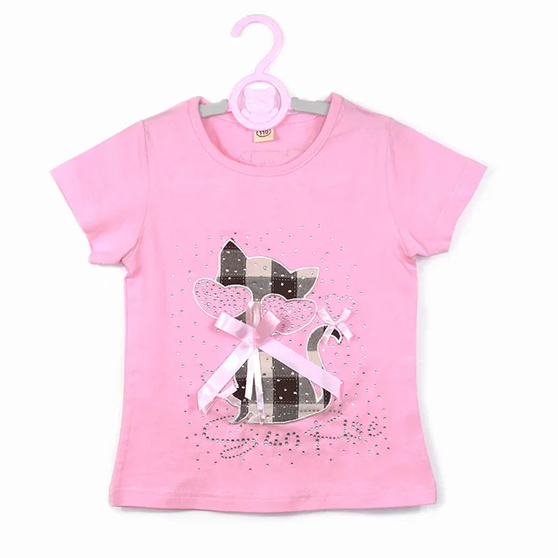 V-TREE Summer Baby Boys T Shirt Cartoon Car Print Cotton Tops Tees T Shirt For Boys Kids Children Outwear Clothes Tops 2-8 Year