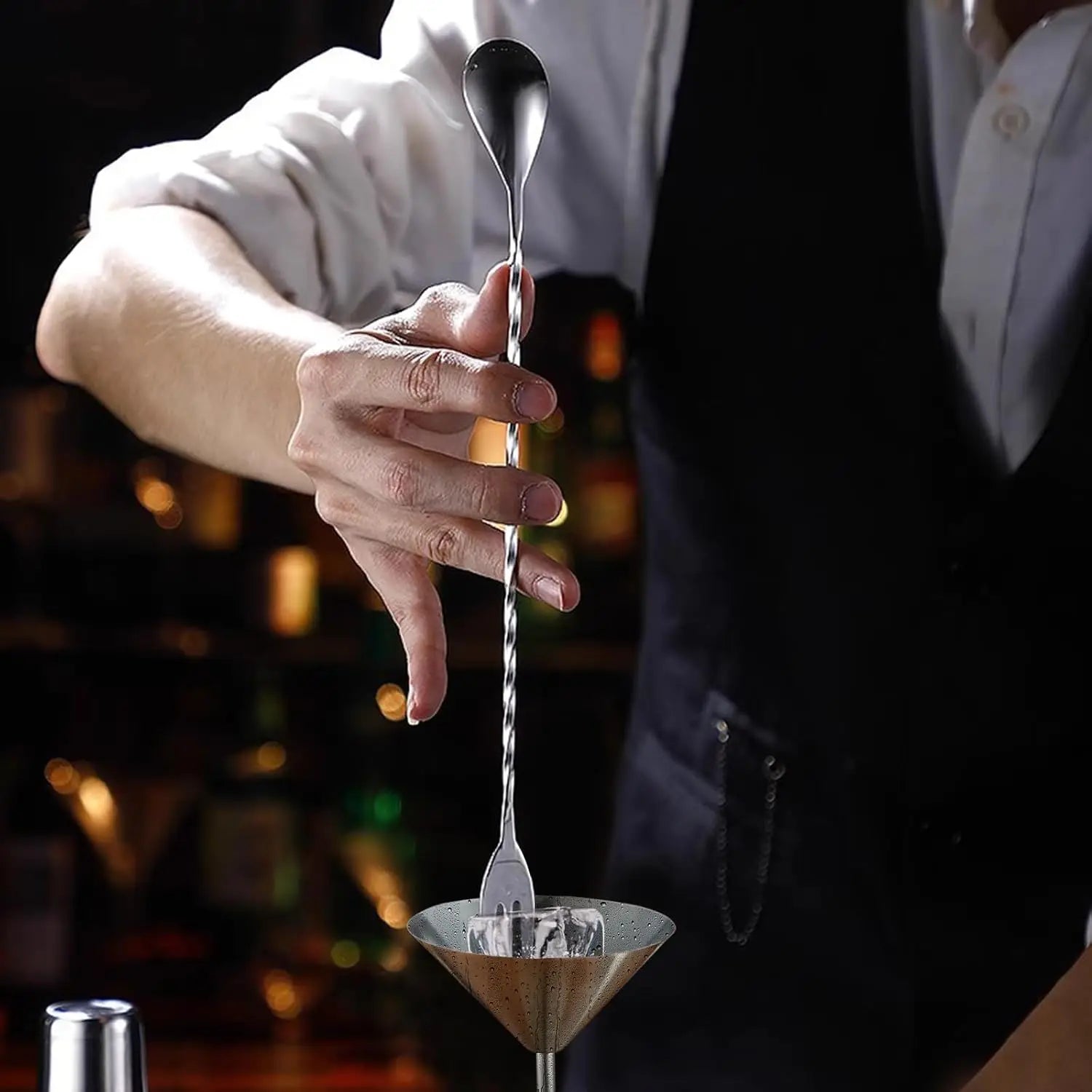 304 Stainless Steel Martini Cocktail Glass Champagne Goblet Wine Cup Rose Gold Karaoke Bar Metal Utensils Personalized Design