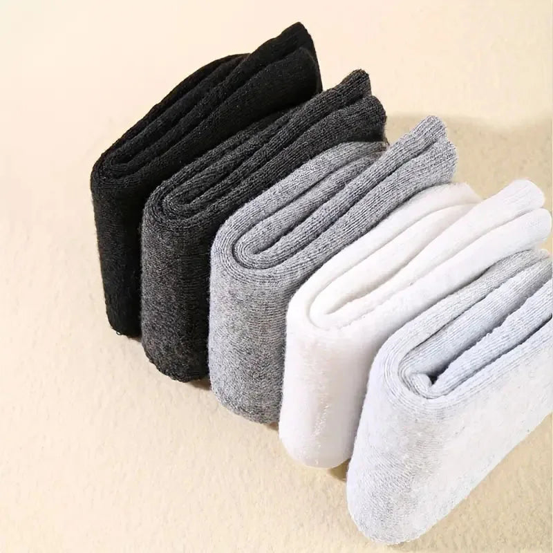 5 Pairs Baby Socks Cute Funny Face Emoticons Pattern Comfortable Kids Boys Girls Socks