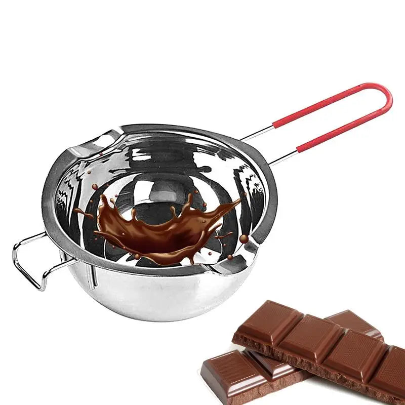 Bakeware Wax Candle Candy Melts Chocolate Double Boiler Metal Stainless Steel Chocolate Warmer Melting Bowl