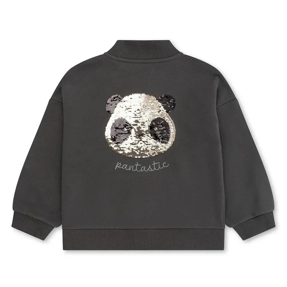 Konges Slojd Winter Baby Girls Boys Lambswool Cherry Jackets Kids Clothes Boys Sequin Cartoon Outerwear Children's Coats 1-9Yrs