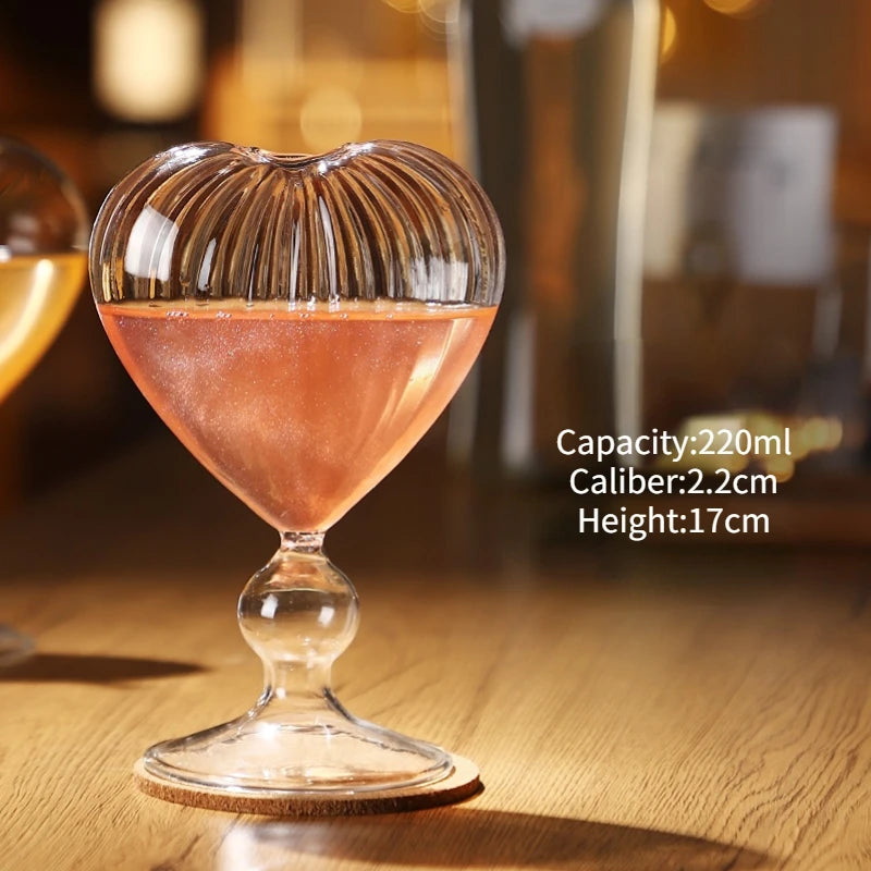 Creative Cocktail Glass Cup Beer Juice Whiskey Glass Cup Martini Wine Cup For Drinking Bar Party Wedding Christsmas Gift Tool