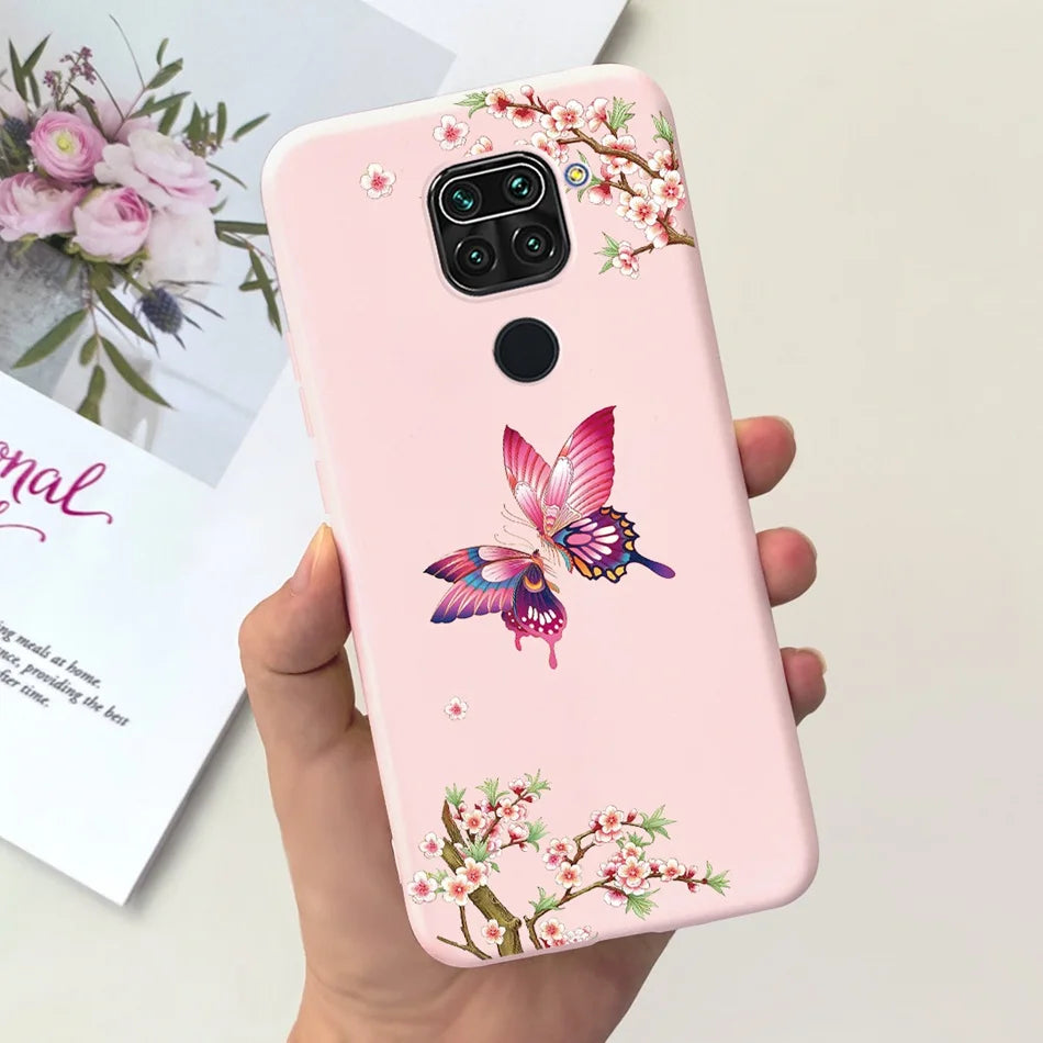 For Xiaomi Redmi Note 9 Case Redmi Note 9s 9 Pro Max Fashion Soft Silicon Phone Bumper For Redmi Note9 9S 9Pro Candy Color Cases