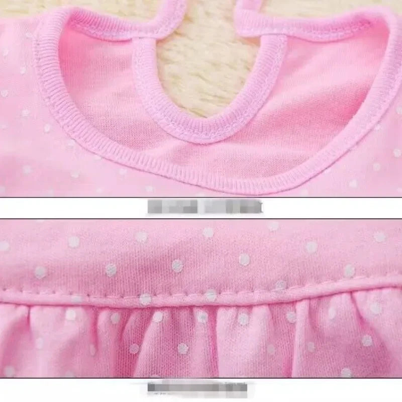 Baby Girl Dresses Girls Infant Cotton Sleeveless Dress Summer Baby Dress Printed +Embroidery