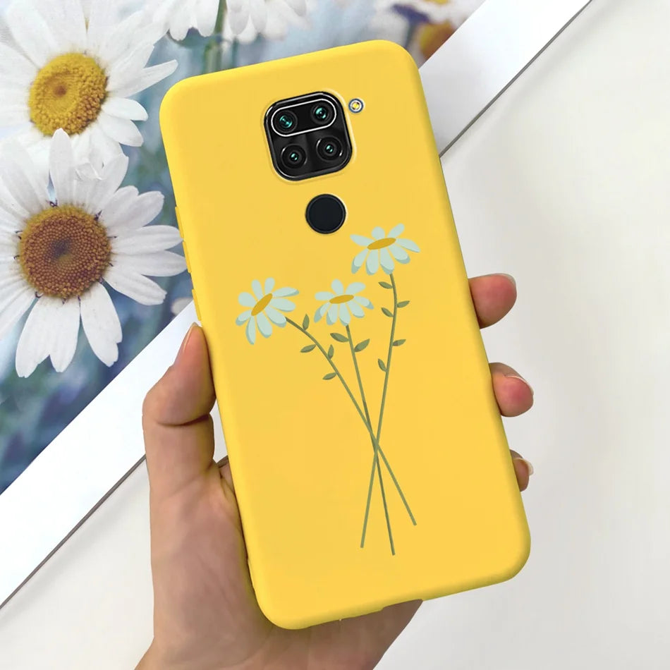 For Xiaomi Redmi Note 9 Case Redmi Note 9s 9 Pro Max Fashion Soft Silicon Phone Bumper For Redmi Note9 9S 9Pro Candy Color Cases