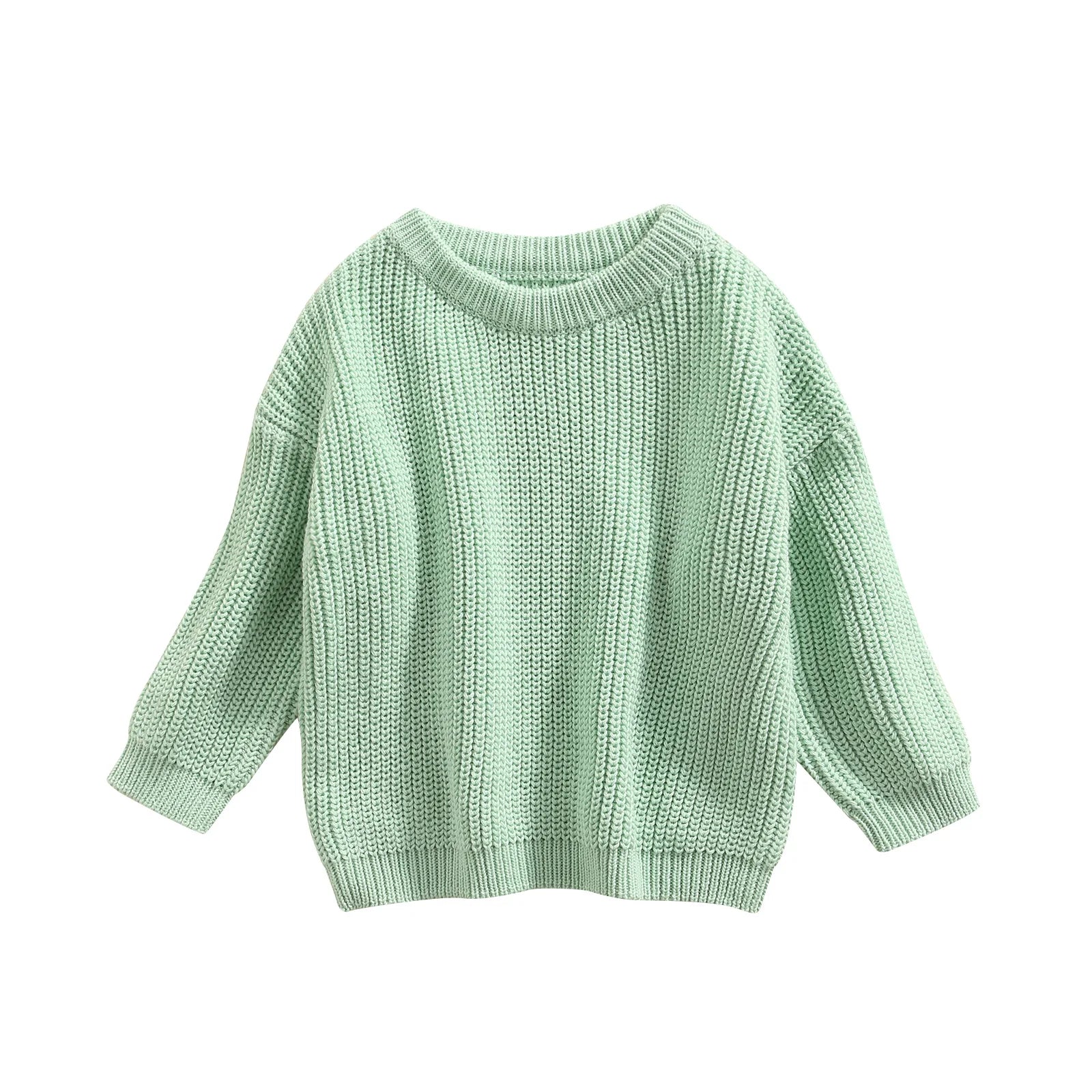 0-9M Autumn New Baby Boys Girls Clothes Baby Sweater Toddler Knit Sweater Newborn Knitwear Long Sleeve Cotton Baby Pullover Tops