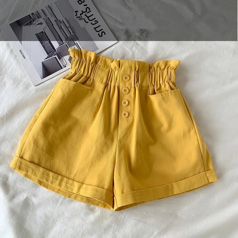 2024 Summer Kids New Girls Shorts Baby Thin Short Pant Trousers Children's Korean Girls Style Casual Clothing 3-12Yrs