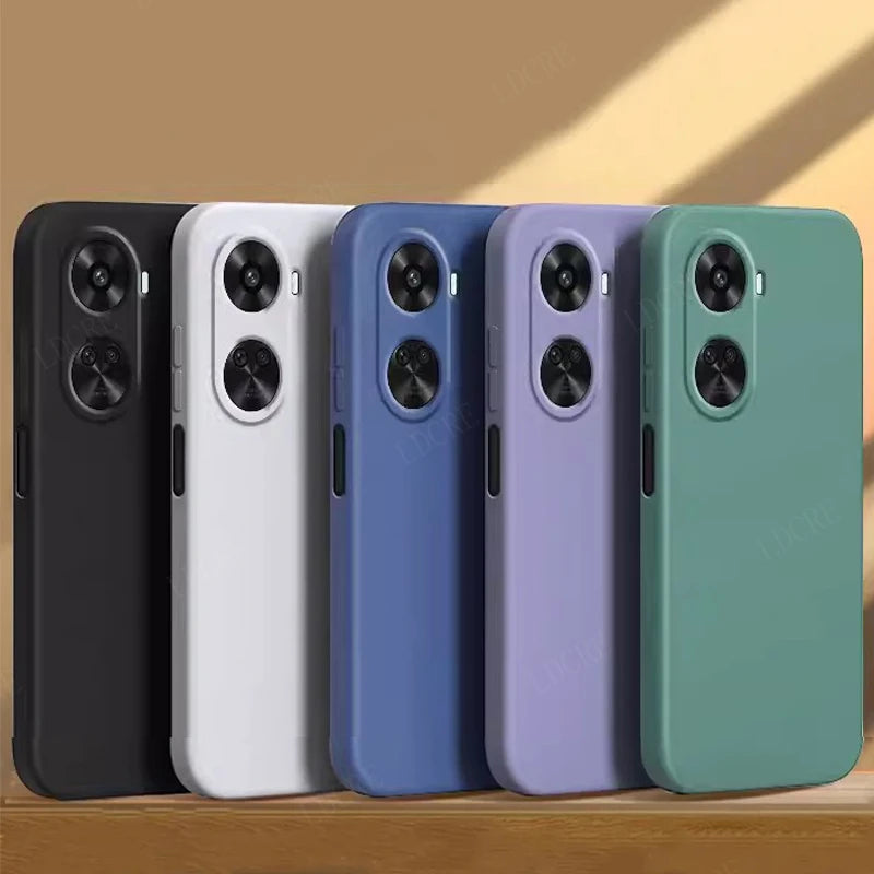 For Cover Huawei Nova 12 SE Case For Nova 12 SE Capas Shockproof Original Back Liquid Silicone TPU Soft Case Huawei Nova 12 SE