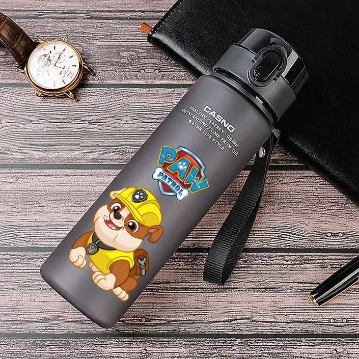 Cartoon Paw Patrol Chase Sports Water Bottle Outdoor Water Bottle Plastic Portable Water Cup Boys Girls Children 400ml or 560ml