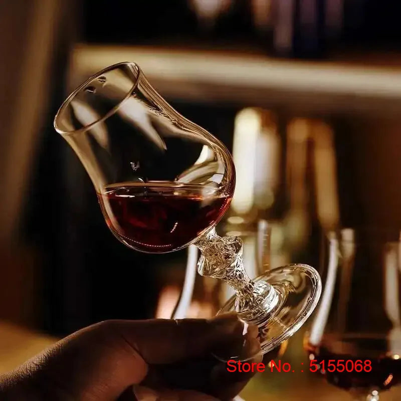 Macallan King Luxury Crystal Single Malt Whiskey Snifer Professional Whiskey Copita Nosing Glass Wine Tasting Goblet Cup Handmade