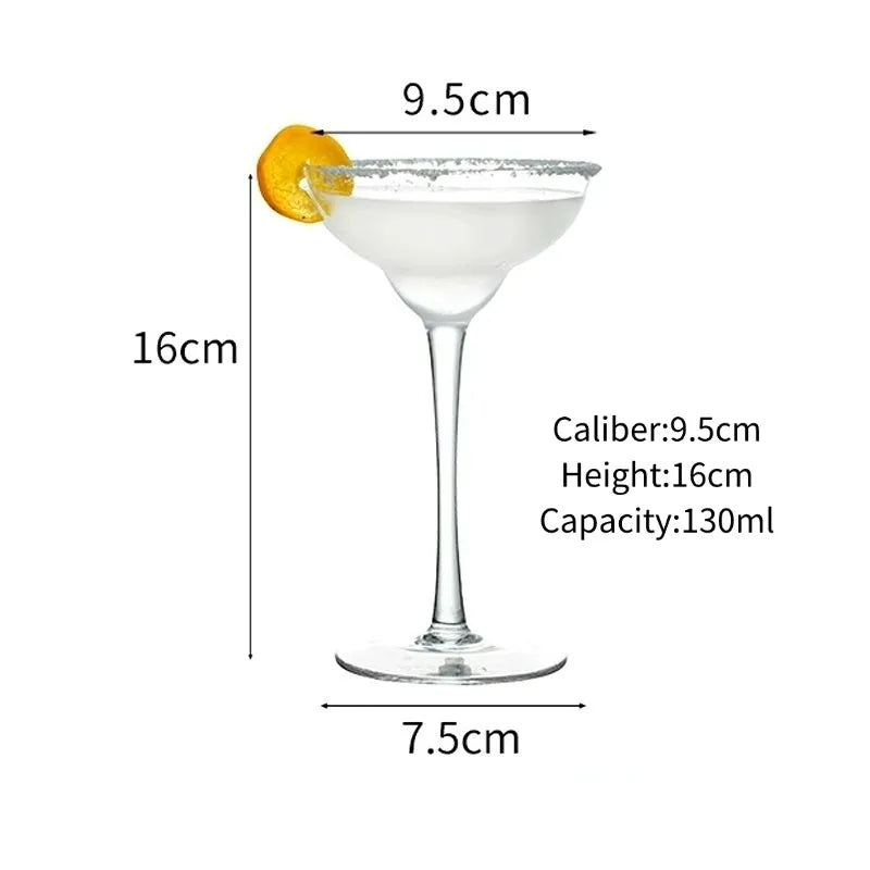 Japanese Handmade Cocktail Glasses Cups, Thin Wine Glass Goblet, Transparent Cocktail Glass Cup, Bar Martini Margaret Glass Cups