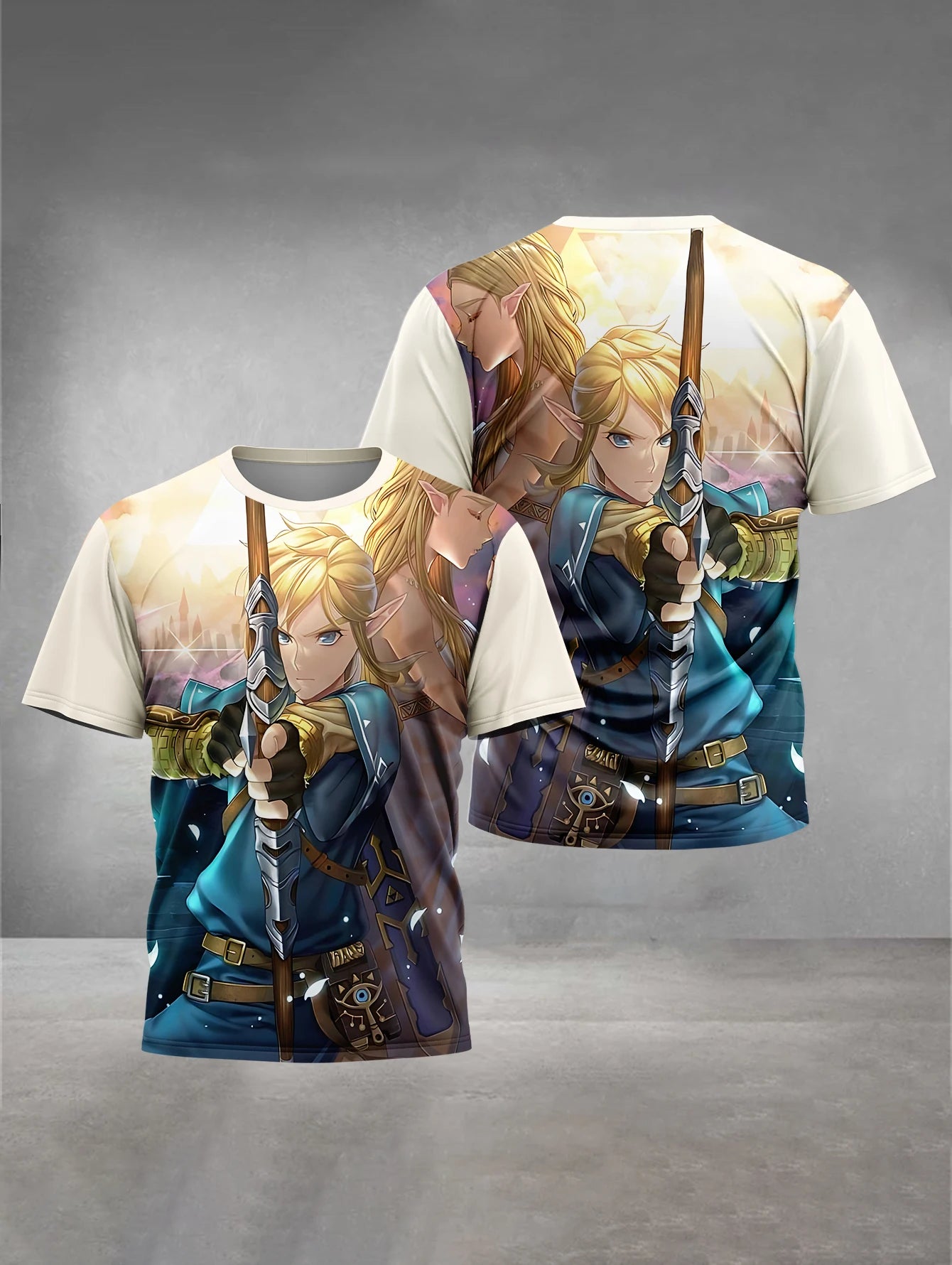 Hot Games Zeldas of Legends 3D Print Baby Clothing 5 to 14 Year Male Outdoor Clothe for Children Boy Girl Child TShirt Top Shirt