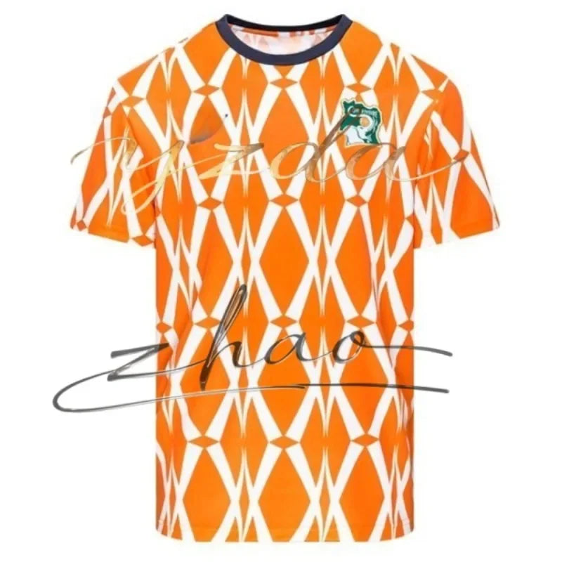 Ivory Coast Jerseys - Men's and Women's Outdoor Sports Casual T-shirts, Comfortable and Quick Drying for Children