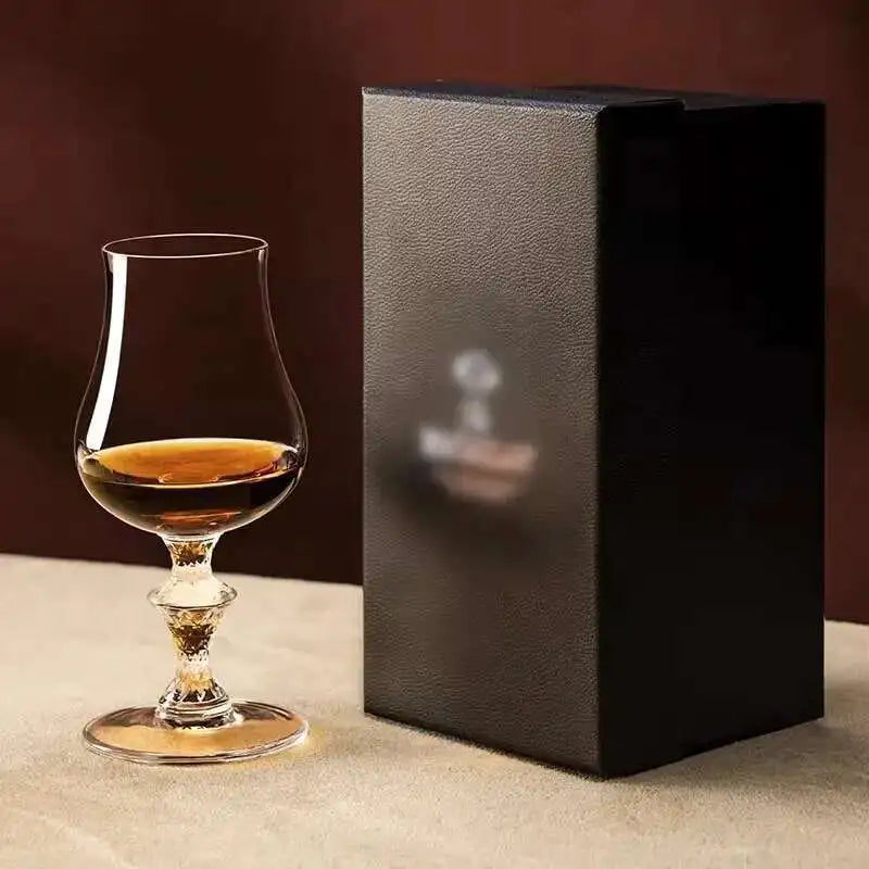 Macallan King Luxury Crystal Single Malt Whiskey Snifer Professional Whiskey Copita Nosing Glass Wine Tasting Goblet Cup Handmade