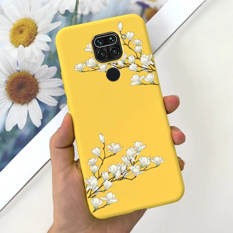 For Xiaomi Redmi Note 9 Case Redmi Note 9s 9 Pro Max Fashion Soft Silicon Phone Bumper For Redmi Note9 9S 9Pro Candy Color Cases