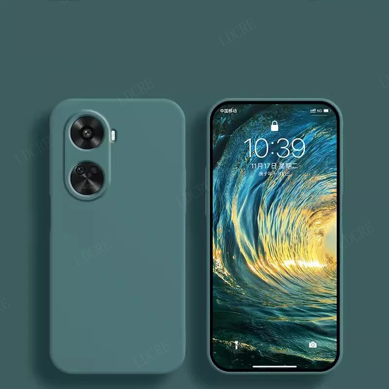 For Cover Huawei Nova 12 SE Case For Nova 12 SE Capas Shockproof Original Back Liquid Silicone TPU Soft Case Huawei Nova 12 SE