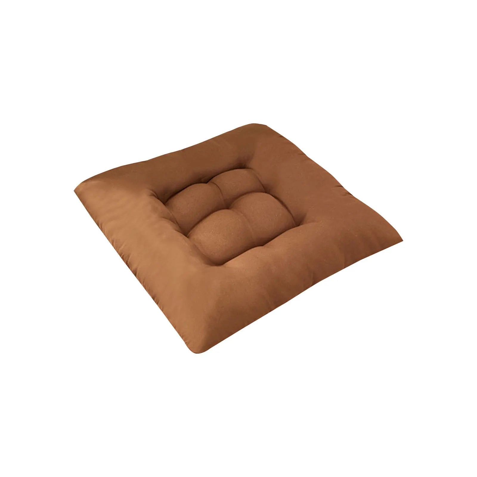 Solid Color Square Chair Soft Comfortable Seat Cushion Tie On Pillow Sofa Chair Decor Seat Cushion Student Chair Pad 40x40cm 쿠션