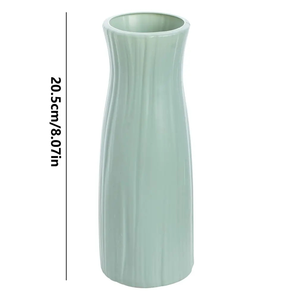 Plastic Vase Imitation Ceramic Flowers Pots Wedding Home Outdoor Garden Table DIY Gift Festival Party Courtyard Decor HotSelling