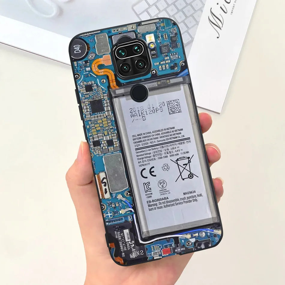 For Xiaomi Redmi Note 9 Case Redmi Note 9s 9 Pro Max Fashion Soft Silicon Phone Bumper For Redmi Note9 9S 9Pro Candy Color Cases