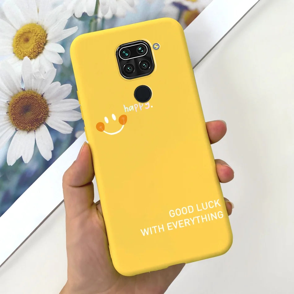 For Xiaomi Redmi Note 9 Case Redmi Note 9s 9 Pro Max Fashion Soft Silicon Phone Bumper For Redmi Note9 9S 9Pro Candy Color Cases