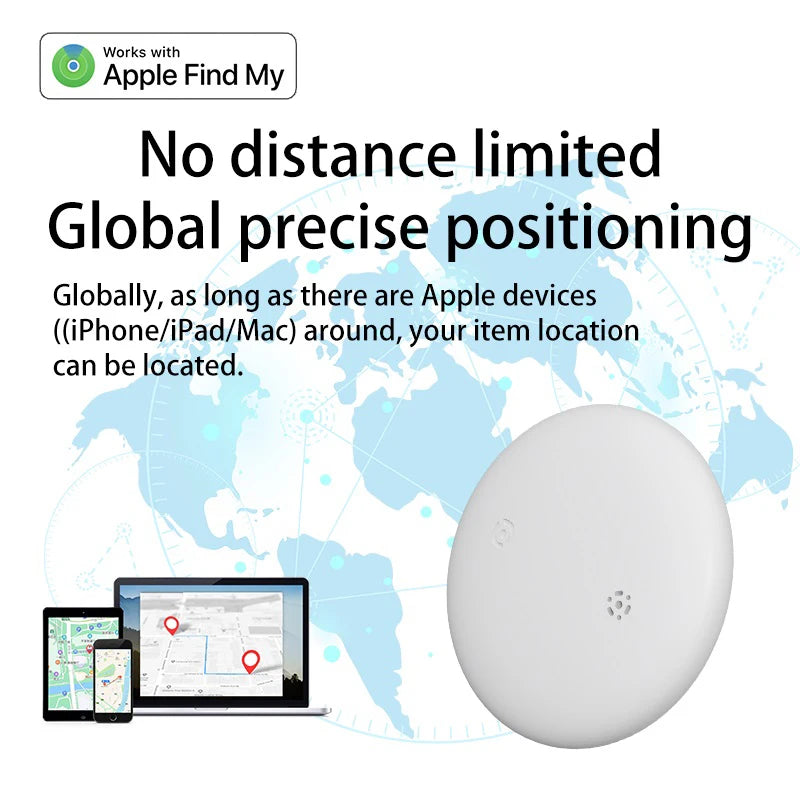 Xiaomi Air Tag Bluetooth GPS Trackers Work With Apple Find My Global Positioning Smart Tracker For Key Wallet Anti-lost Device