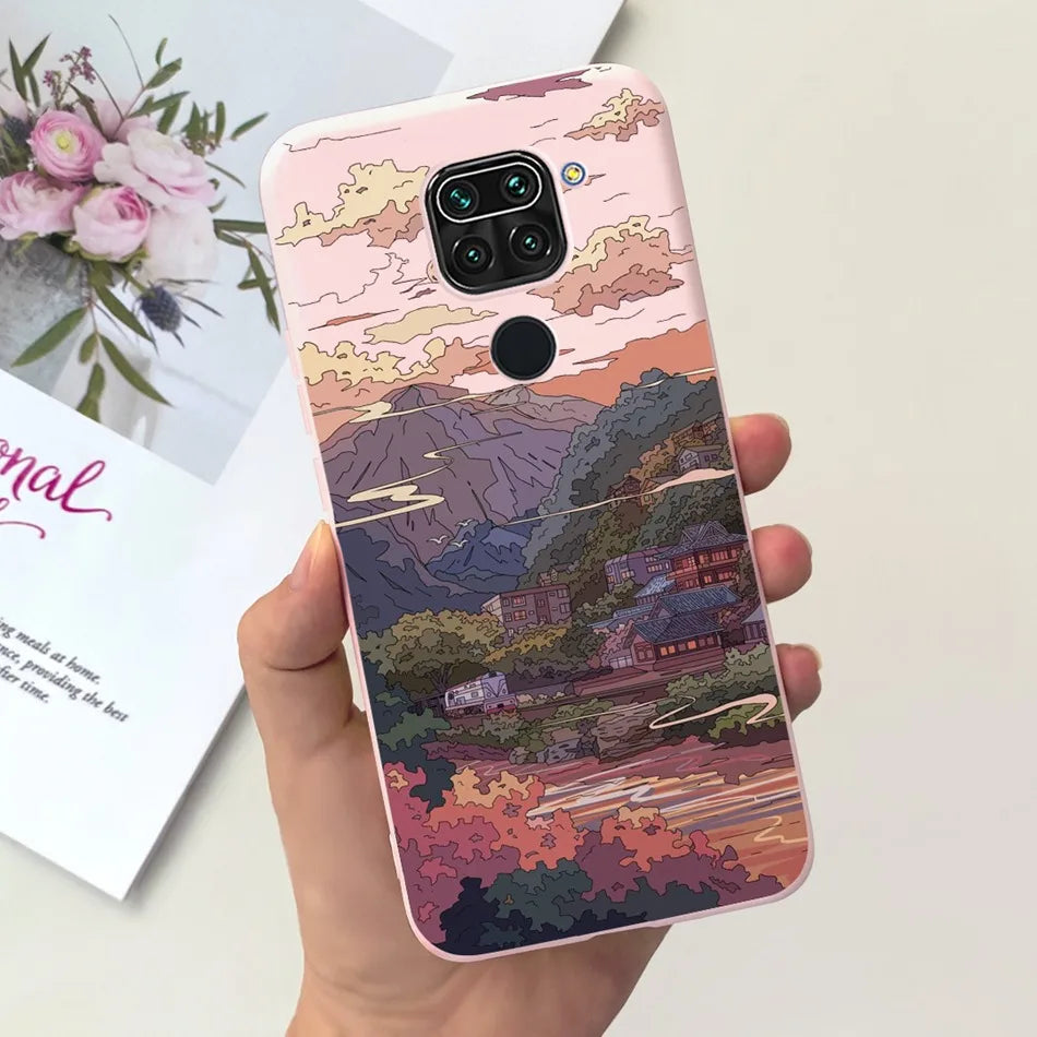 For Xiaomi Redmi Note 9 Case Redmi Note 9s 9 Pro Max Fashion Soft Silicon Phone Bumper For Redmi Note9 9S 9Pro Candy Color Cases