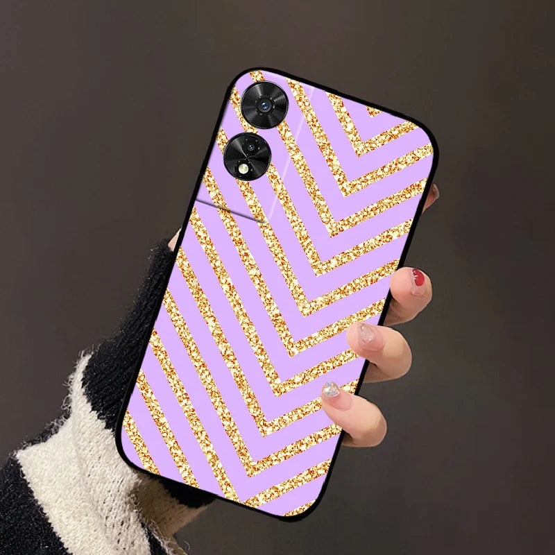 For TCL 50 5G Case, 505, 50 SE Fashion Cartoon Flowers Soft TPU Silicone Phone Cover for TCL 50 XE Nxtpaper Shockproof Coque Fundas