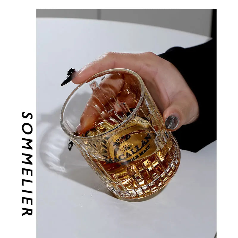 The Macallan Single Malt Whiskey glass whiskey glass cup Tumblers with gift box