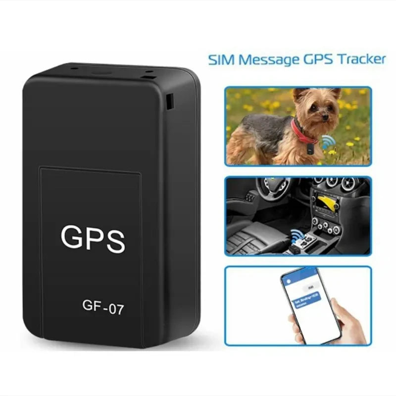 Gf07 Magnetic Mini Car Tracker Gps Real-Time Tracking Locator Device Magnetic Gps Tracker Real-Time Vehicle Locator Pet Tracker