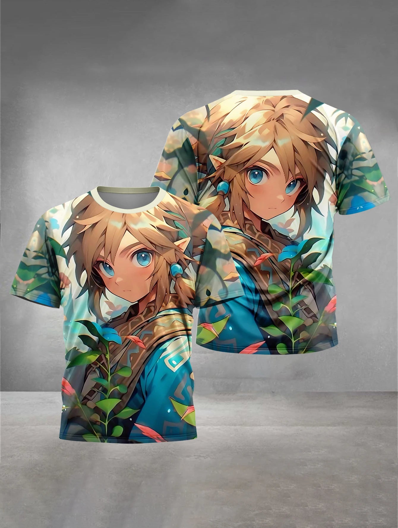Hot Games Zeldas of Legends 3D Print Baby Clothing 5 to 14 Year Male Outdoor Clothe for Children Boy Girl Child TShirt Top Shirt
