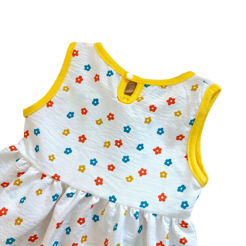 Fashion Printed Sleeveless Girls Dress Newborn Princess Dress Baby Girls Clothes Baby Girl Leisure Dress Baby Clothing