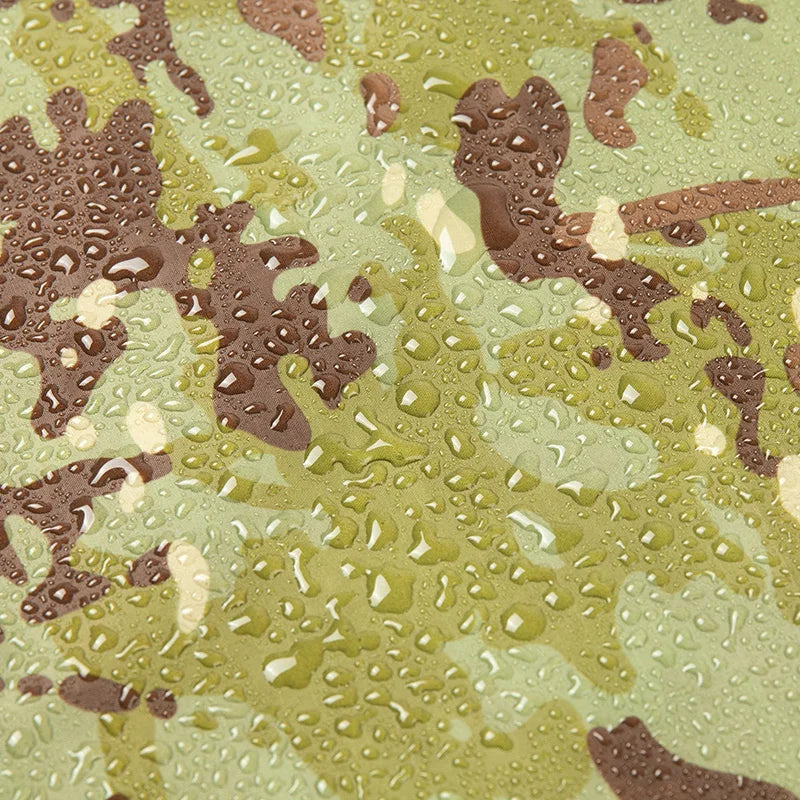 Men's Military Waterproof Zipper Camo Raincoat, Waterproof Rain Coat, Men's Raincoat, Women's Raincoat, Awning, Motorcycle Rain Poncho