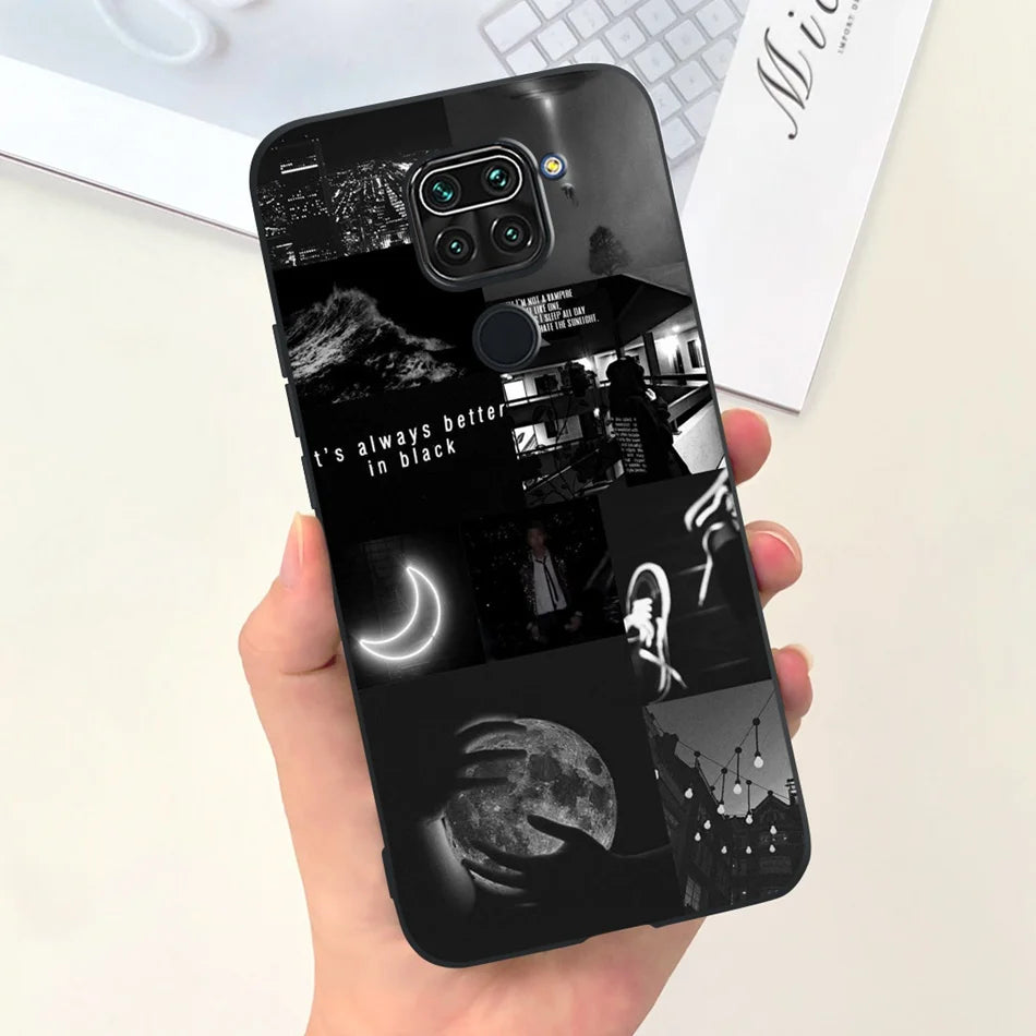 For Xiaomi Redmi Note 9 Case Redmi Note 9s 9 Pro Max Fashion Soft Silicon Phone Bumper For Redmi Note9 9S 9Pro Candy Color Cases