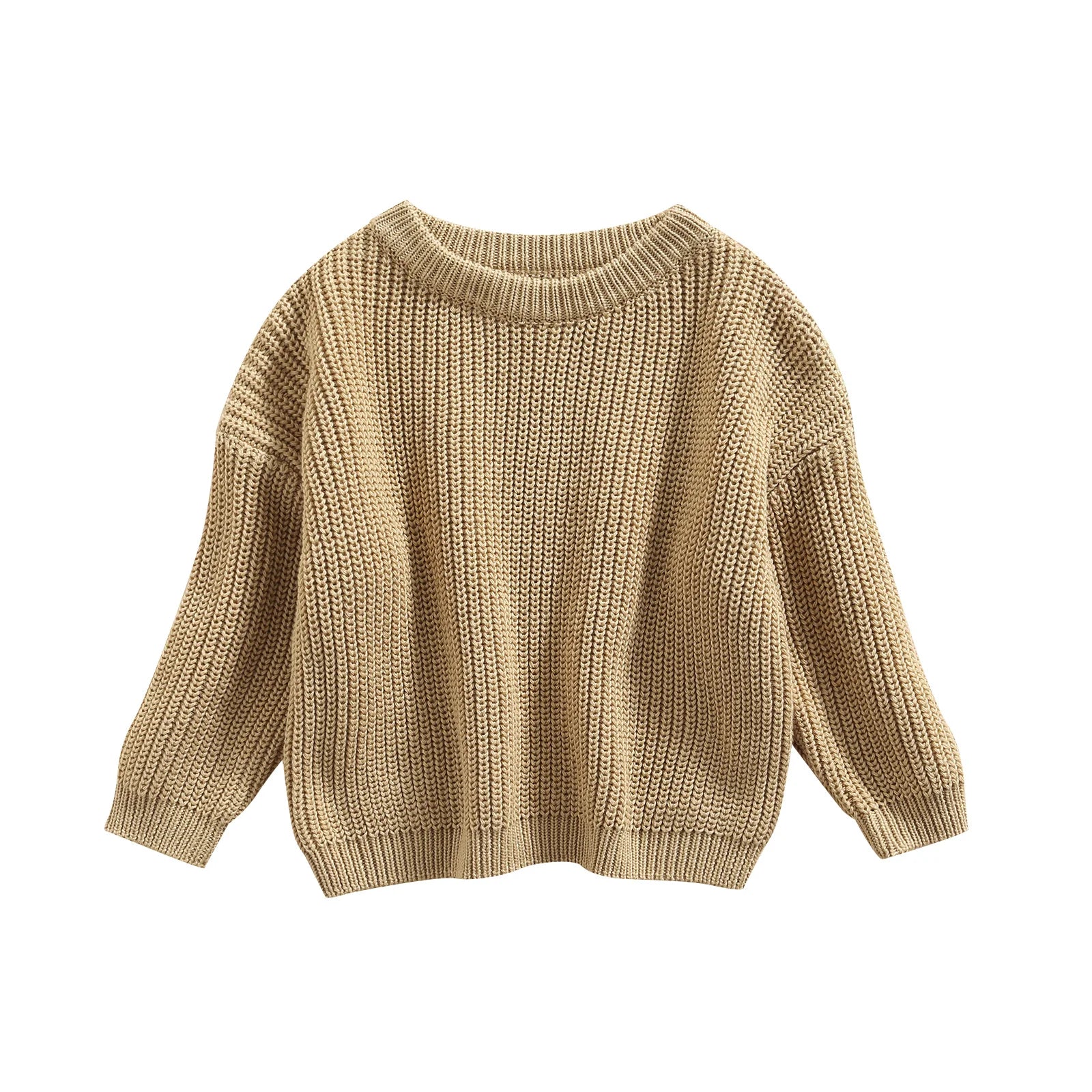 0-9M Autumn New Baby Boys Girls Clothes Baby Sweater Toddler Knit Sweater Newborn Knitwear Long Sleeve Cotton Baby Pullover Tops