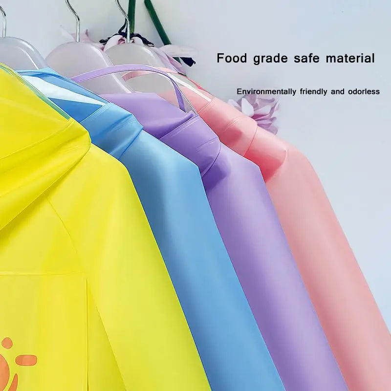 Children's Raincoat, Kids Waterproof Rain Poncho, Full Coverage, High-Quality Raincoat, Student Boys Girls Backpack Travel Rainwear