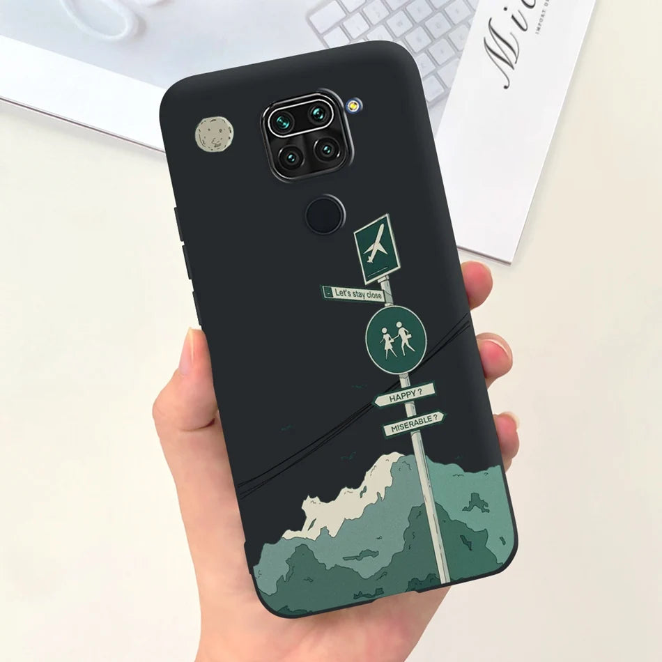 For Xiaomi Redmi Note 9 Case Redmi Note 9s 9 Pro Max Fashion Soft Silicon Phone Bumper For Redmi Note9 9S 9Pro Candy Color Cases