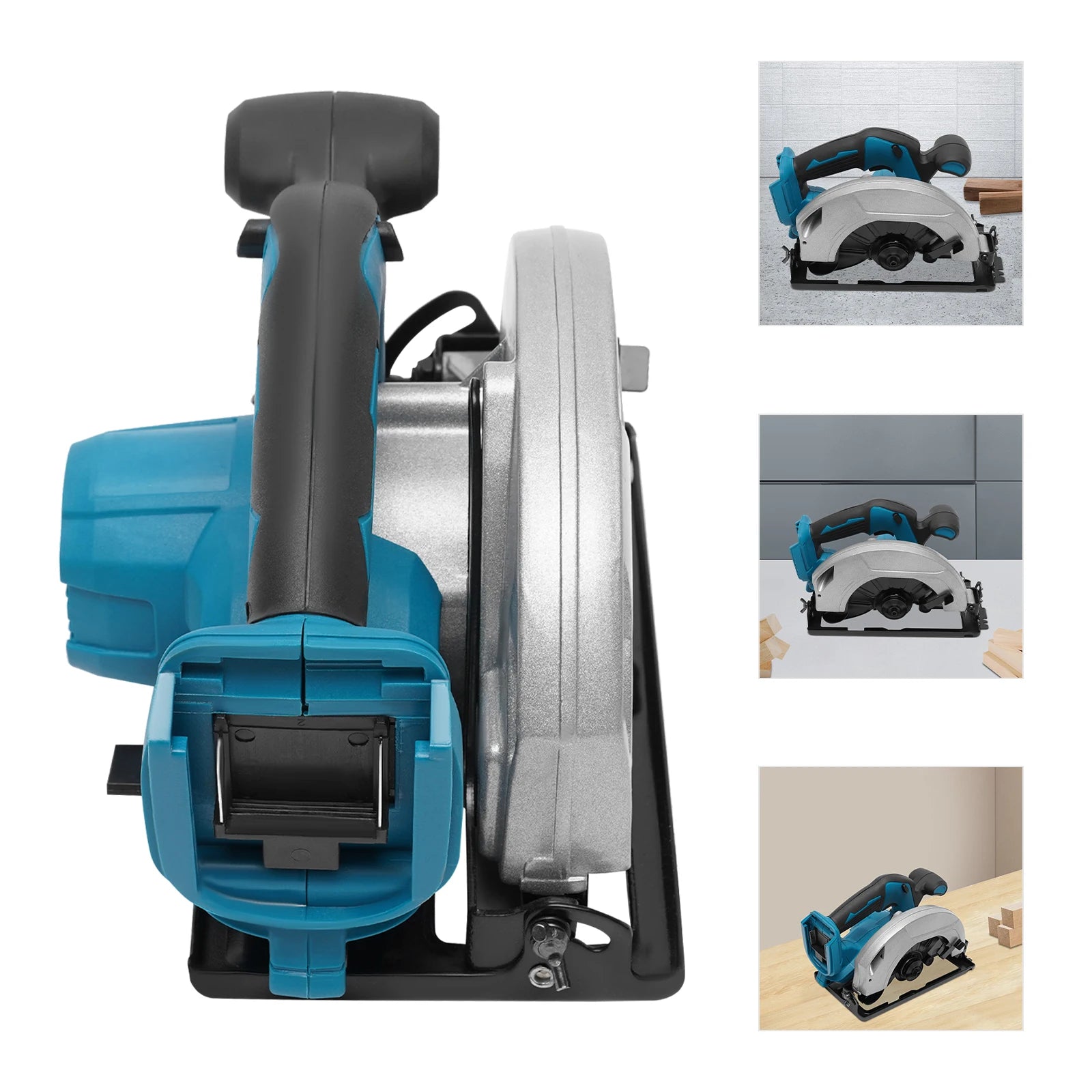 Plunge Saw 178mm Mini Brushless Circular Saw for Makita 18V Manual Circular Saw Miter Saw 4500RPM