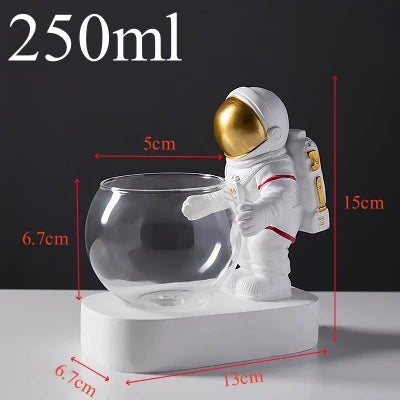 250ml Creative Astronaut Cocktail Glasses Personalized Juice Beer Cup Luminous Mixed Wine Cup Special Drink Glass Cocktail Set
