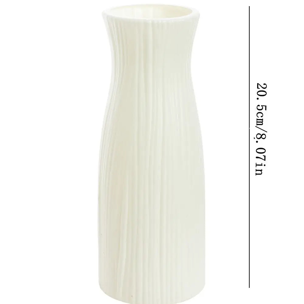 Plastic Vase Imitation Ceramic Flowers Pots Wedding Home Outdoor Garden Table DIY Gift Festival Party Courtyard Decor HotSelling