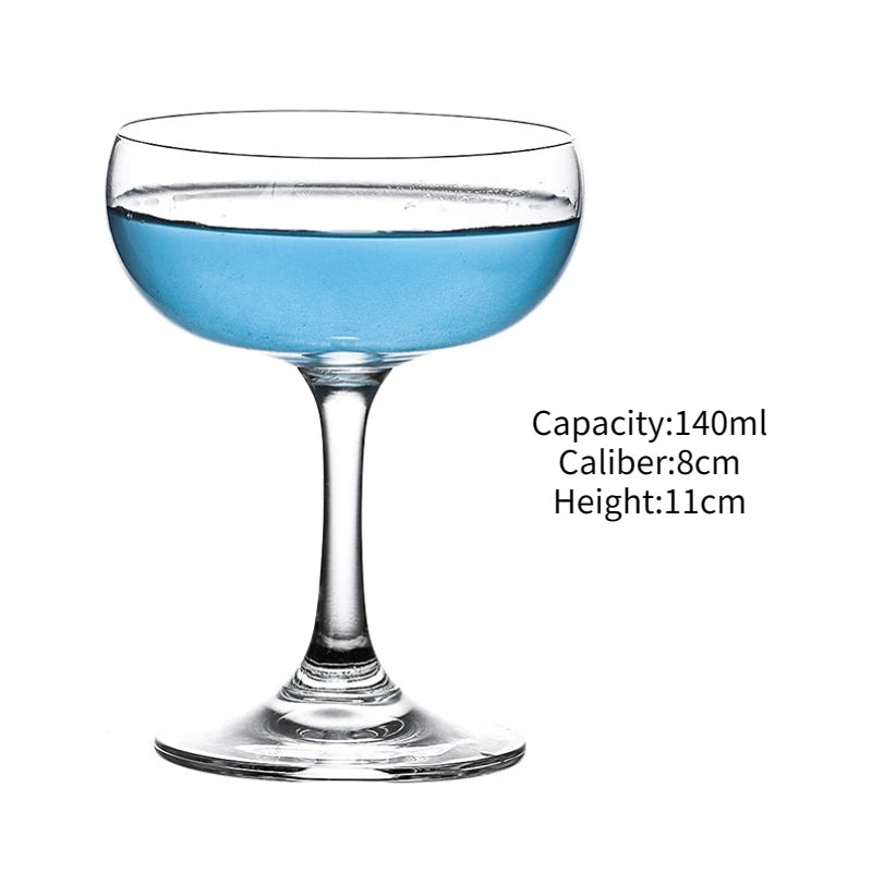 Creative Cocktail Glass Cup Beer Juice Whiskey Glass Cup Martini Wine Cup For Drinking Bar Party Wedding Christsmas Gift Tool