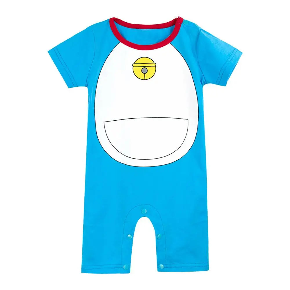 Baby Romper Fireman Cosplay Costume Boys Girl Superhero Jumpsuit Outfits Infant Playsuit Toddler Carnival Party Newborn Clothing