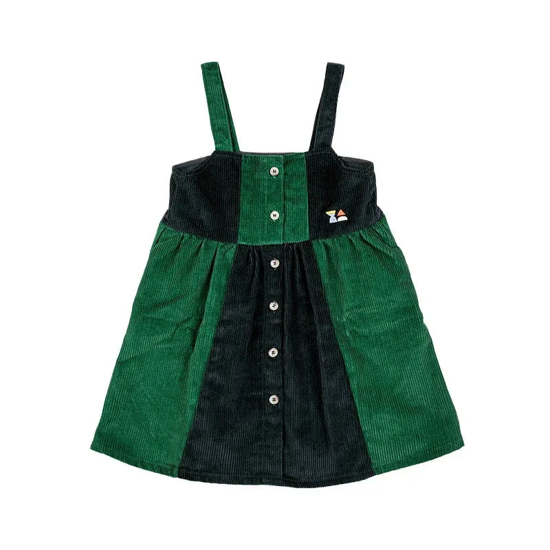 2025 Children's Autumn/Winter INS Style Girls' Cartoon Color Blocked Pullover Vest Cardigan Boys' Single Breasted Knint Sweater