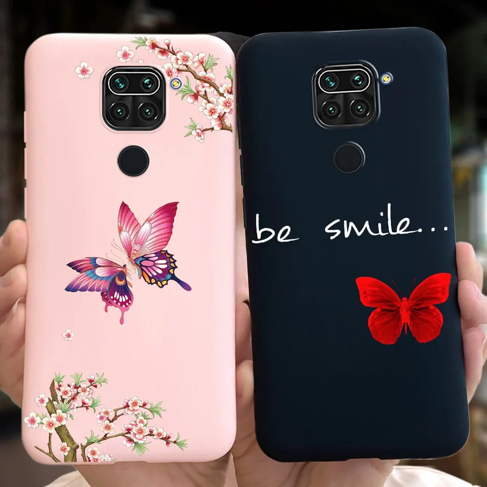 For Xiaomi Redmi Note 9 Case Redmi Note 9s 9 Pro Max Fashion Soft Silicon Phone Bumper For Redmi Note9 9S 9Pro Candy Color Cases