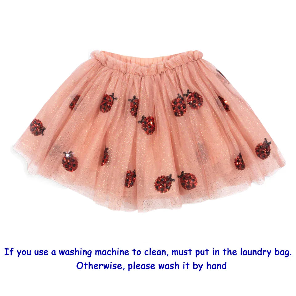 Girls Pretty Sequin Skirt Winter KS Boys Cotton Jacket Baby Clothes Plus Fleece Coats Girl Dress Children Kid Clothing Outerwear