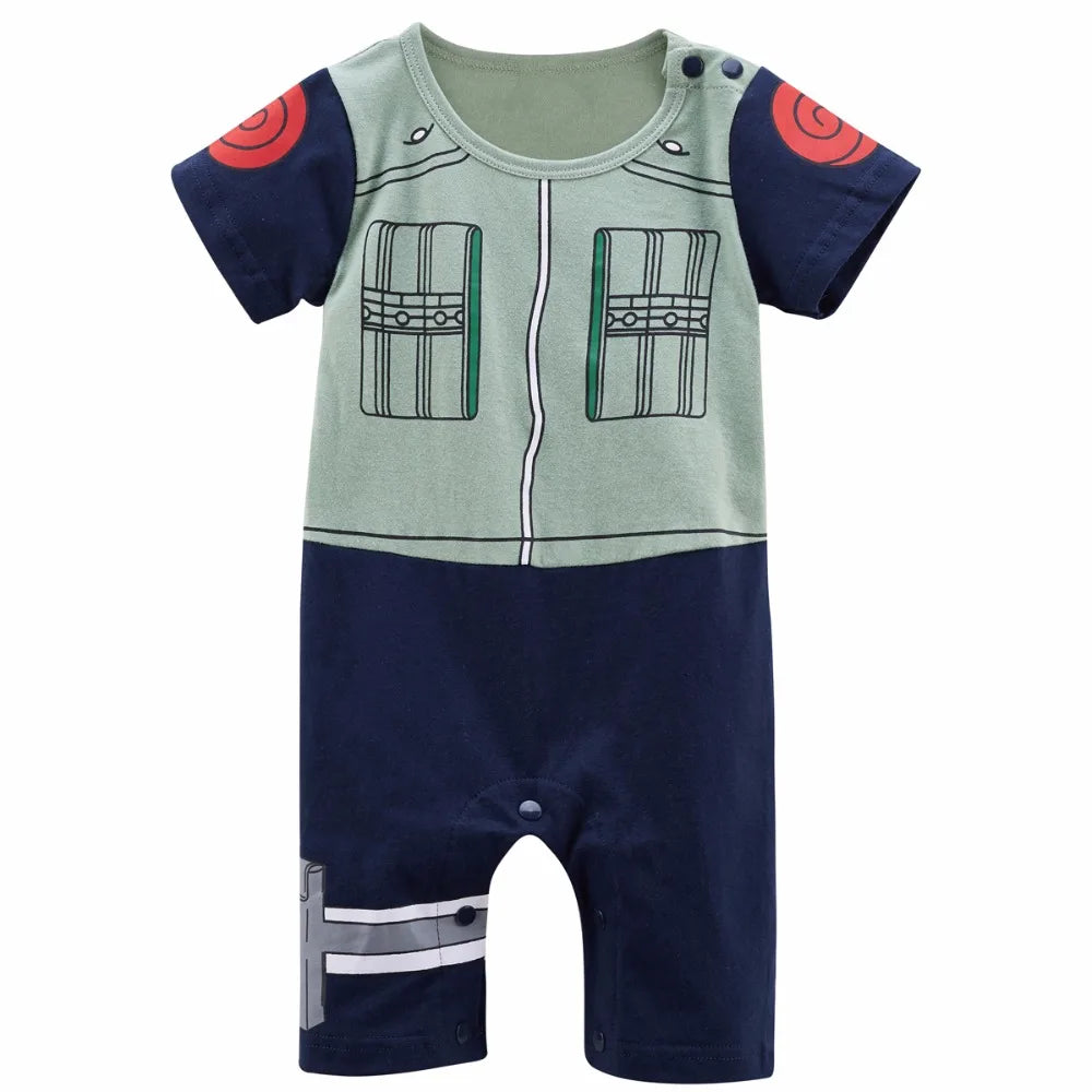 Baby Romper Fireman Cosplay Costume Boys Girl Superhero Jumpsuit Outfits Infant Playsuit Toddler Carnival Party Newborn Clothing