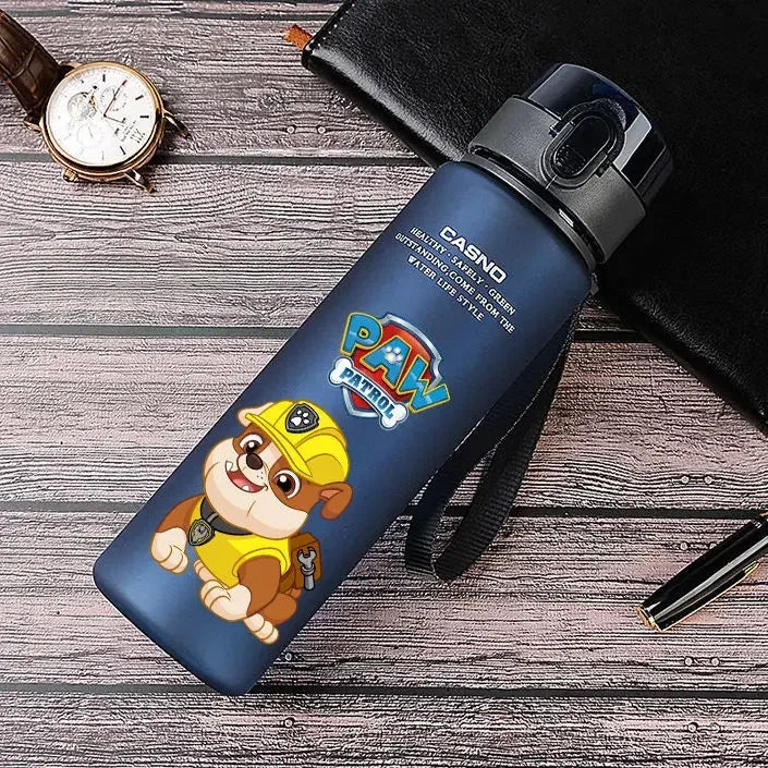 Cartoon Paw Patrol Chase Sports Water Bottle Outdoor Water Bottle Plastic Portable Water Cup Boys Girls Children 400ml or 560ml