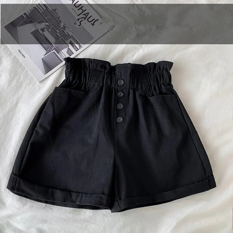 2024 Summer Kids New Girls Shorts Baby Thin Short Pant Trousers Children's Korean Girls Style Casual Clothing 3-12Yrs