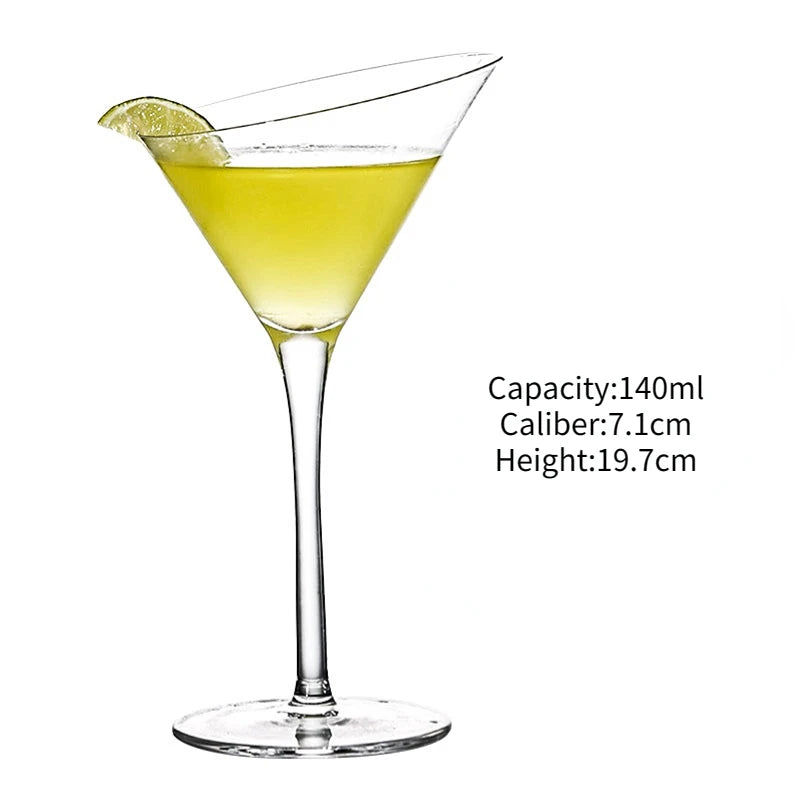 Creative Cocktail Glass Cup Beer Juice Whiskey Glass Cup Martini Wine Cup For Drinking Bar Party Wedding Christsmas Gift Tool