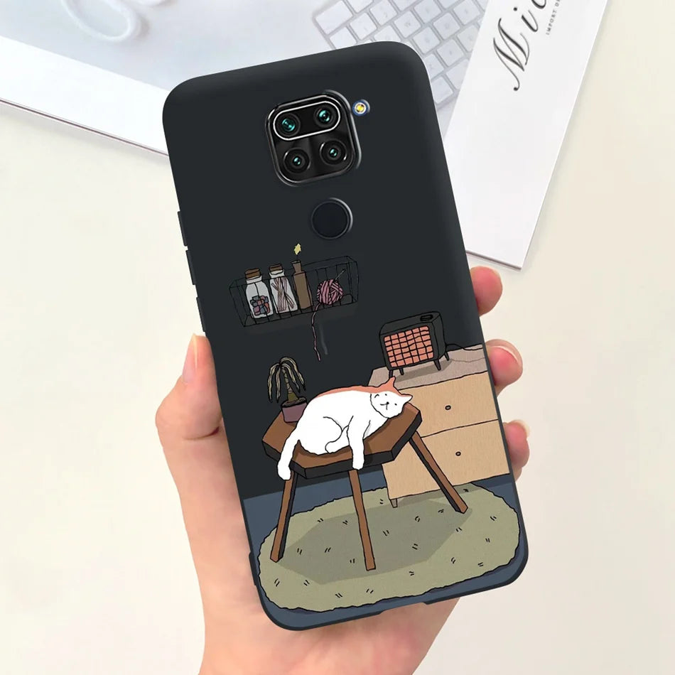 For Xiaomi Redmi Note 9 Case Redmi Note 9s 9 Pro Max Fashion Soft Silicon Phone Bumper For Redmi Note9 9S 9Pro Candy Color Cases